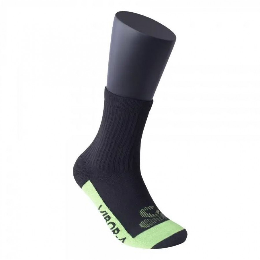 Half-Reed Leather Socks Multicolored Black Yellow 1 Pair PADELPOINT Half-Reed Leather Socks Multicolored Black Yellow 1 Pair