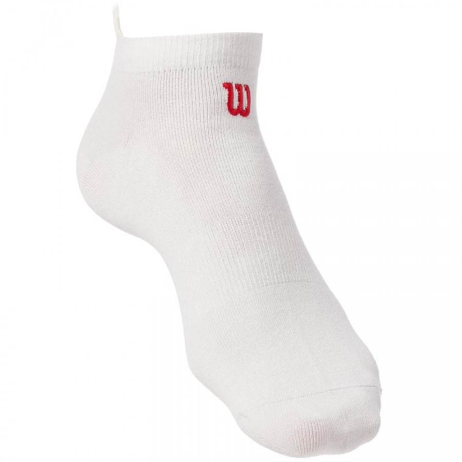 Calcetines Wilson Ankle Tab Blanco 3 Pares  Offer + Cheap