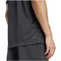 T-shirt noir blanc Adidas Club 3 Bandes