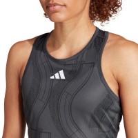 Camiseta Feminina Adidas Club Graphic Black Carbon PADELPOINT Camiseta Feminina Adidas Club Graphic Black Carbon