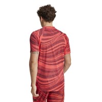 Adidas Club Graphic Red T-Shirt  Offer + Cheap