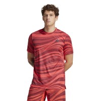 Adidas Club Graphic Red T-Shirt  Offer + Cheap