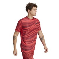 Adidas Club Graphic Red T-Shirt  Offer + Cheap