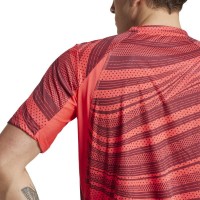 Adidas Club Graphic Red T-Shirt  Offer + Cheap