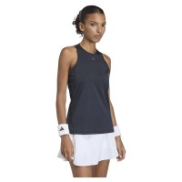 Camiseta Feminina Antracito Preta do Adidas Club