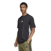 Adidas Essentials Noir Blanc T-Shirt  Offre - Pas cher