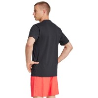 Camiseta Adidas Essentials Negro Rojo  Oferta + Barato