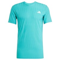 T-shirt adidas Freelift bleu sarcelle  Offre - Pas cher