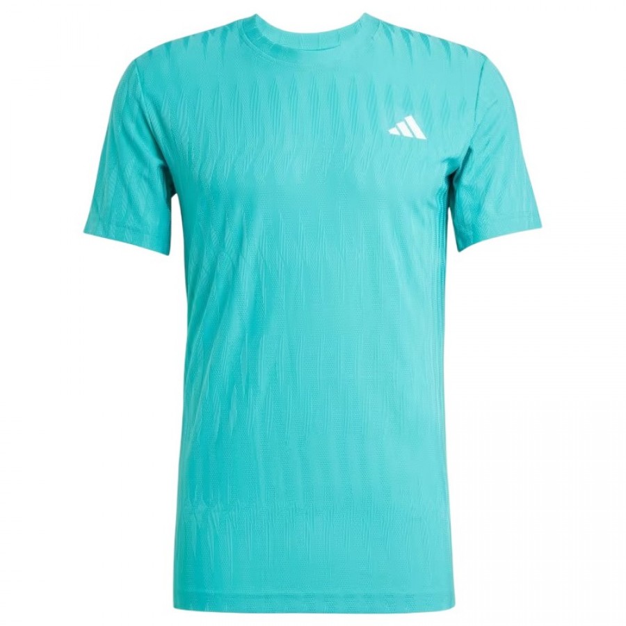 T-shirt adidas Freelift bleu sarcelle  Offre - Pas cher