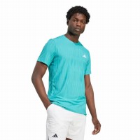 T-shirt adidas Freelift bleu sarcelle  Offre - Pas cher