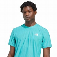 T-shirt adidas Freelift bleu sarcelle  Offre - Pas cher