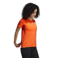 T-shirt femme Adidas Necessi orange fluorescent  Offre - Pas cher