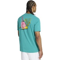 T-shirt adidas Padel Graphic Bleu Sarcelle  Offre - Pas cher