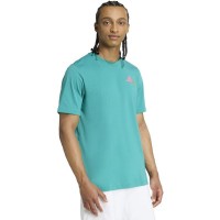 T-shirt adidas Padel Graphic Bleu Sarcelle  Offre - Pas cher