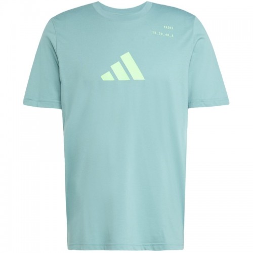 Adidas Padel Graphic Teal T-shirt