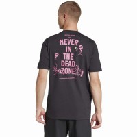 Camiseta Adidas Padel Zone Negro  Oferta + Barato