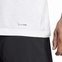Camiseta Adidas Tennis Happy 3 Balls Graphic Branca  Oferta + Barato