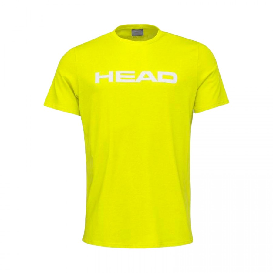 Cotton Head Club T-Shirt Ivan Yellow White PADELPOINT Cotton Head Club T-Shirt Ivan Yellow White