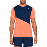 T-shirt Asics Club Corail Marine