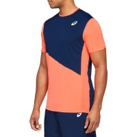 T-shirt Asics Club Corail Marine