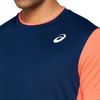 T-shirt Asics Club Corail Marine