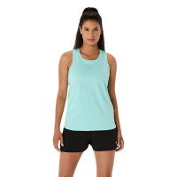 T-Shirt Femme Asics Club Turquoise