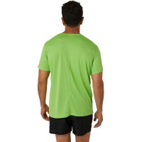 Camiseta Asics Nucleo Lima Azul  Oferta + Barato