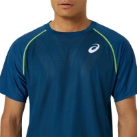 Camiseta Asics Match Blue Mako  Oferta + Barato