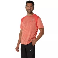 Camiseta Asics Road SS Top Coral Arena  Oferta + Barato