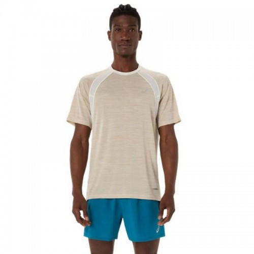 T-shirt crème Asics Road Road SS