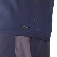 Asics Seamless SS Top Lavender Grey Indigo Blue T-shirt  Offer + Cheap