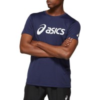 Asics Silver Blue Peacoat Glossy White T-Shirt PADELPOINT Asics Silver Blue Peacoat Glossy White T-Shirt