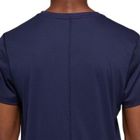 Asics Silver Blue Peacoat Glossy White T-Shirt PADELPOINT Asics Silver Blue Peacoat Glossy White T-Shirt