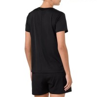 T-Shirt Femme Asics Silver Noir