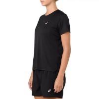 T-Shirt Femme Asics Silver Noir