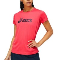 Asics Silver Top Rose T-Shirt Femme