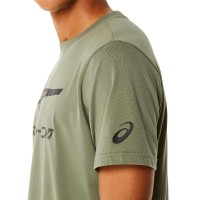 Asics Tiger Lichen Green T-Shirt PADELPOINT Asics Tiger Lichen Green T-Shirt