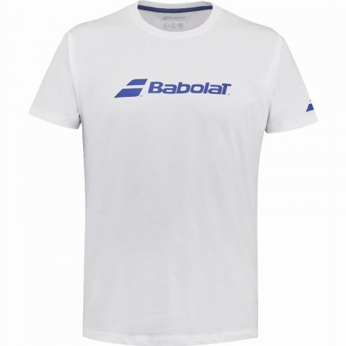 Exercice Camiseta Babolat Blanco Junior