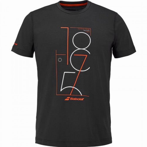 Exercice Camiseta Babolat Graphic Negro