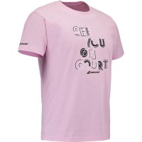 Message de l?exercice Camiseta Babolat Rosa