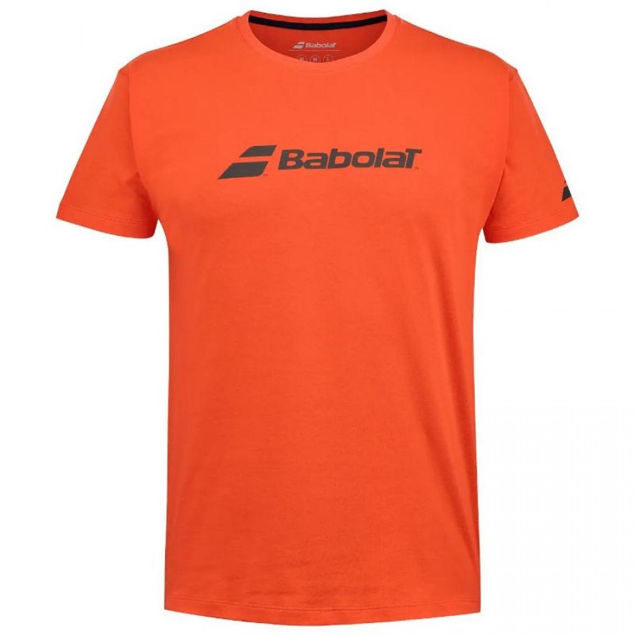 Camiseta Babolat Exercise Rojo Naranja