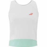 Camiseta Babolat Perf Blanco Mujer