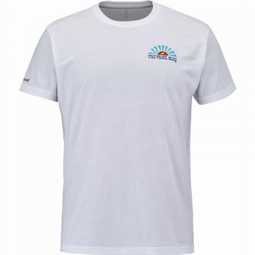 Camiseta Babolat Perf Coton Blanco