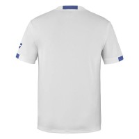 Camiseta Babolat joue Crew Neck Blanco Junior
