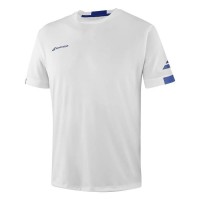 Camiseta Babolat joue Crew Neck Blanco Junior