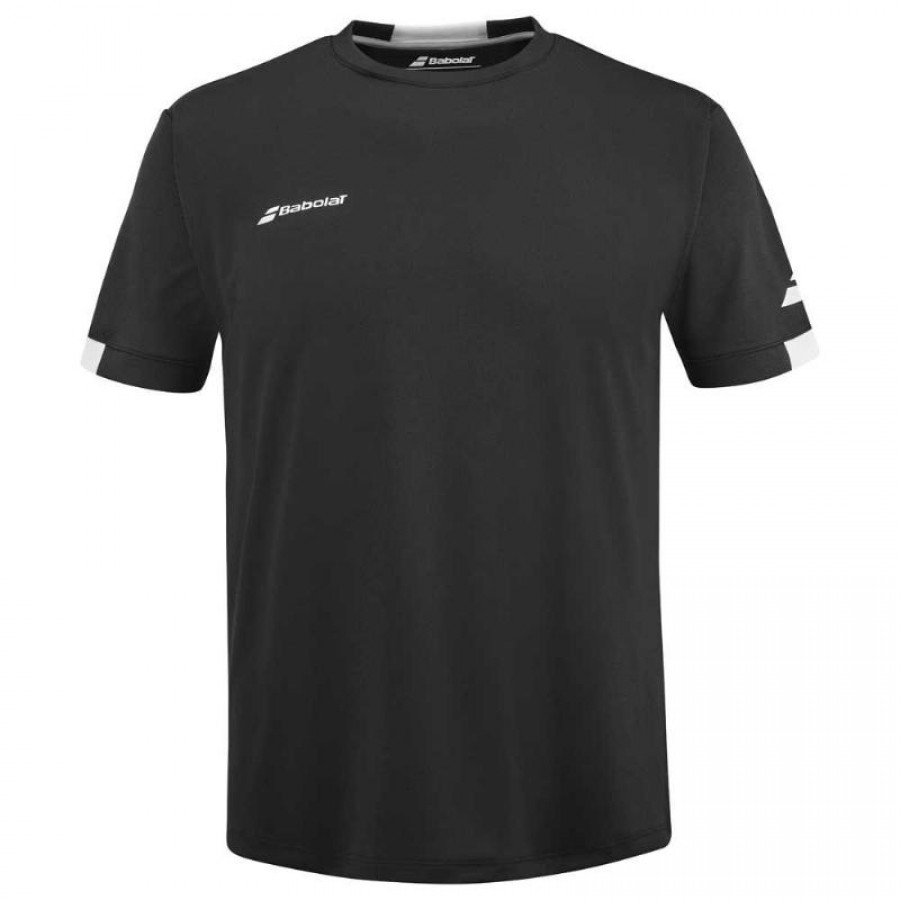 Babolat Play Crew T-Shirt Noir Blanc