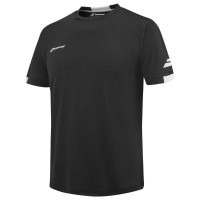 Babolat Play Crew T-Shirt Noir Blanc