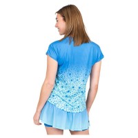Bidi Badu Colortwist Aqua Blue Women  s T-Shirt