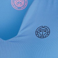 Bidi Badu Colortwist V-Neck Blue Women''s T-Shirt