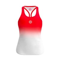 Camiseta Bidi Badu Crew Gradiant Rojo Blanco Mujer  Oferta + Barato